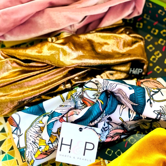 NWT Harts & Pearls High Performance Knit Turban. - Picture 5 of 9